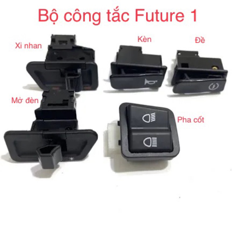 [CÓ SỈ] Bộ nút công tắc xe Honda Future 1
