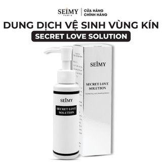 Dung dịch vệ sinh dạng gel SEIMY - Secret Love Solution 100ml