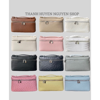 [Kèm charm ngựa ] Túi xách nữ dáng ngang lp19 có dây đeo chéo sz19cm