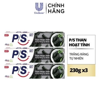 Kem đánh răng P/S than hoạt tính