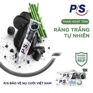 Kem đánh răng P/S than hoạt tính (3 cây x230g)