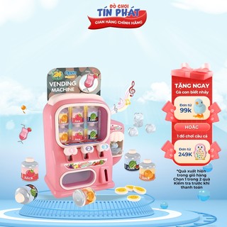 Đồ chơi két sắt đựng tiền cho bé - mô phỏng vân tay và mật mã, âm nhạc sinh động - DCTP