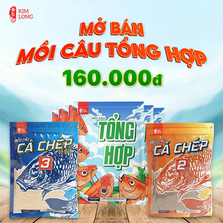 Mồi câu tổng hợp kim long ft. chép kim long