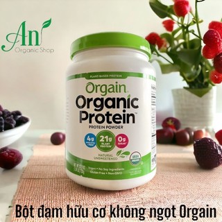 Bột rau củ, bột protein hãng orgain không đường