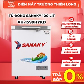 VH-1599HYKD - MIỄN PHÍ CÔNG LẮP - Tủ đông Sanaky 100 lít VH-1599HYKD - BẢO HÀNH CHÍNH HÃNG