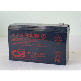 Ắc quy CSB UPS123606F2, 12V 6Ah