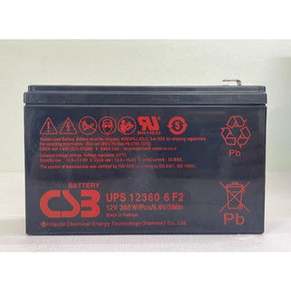 Ắc quy CSB UPS123606F2, 12V 6Ah