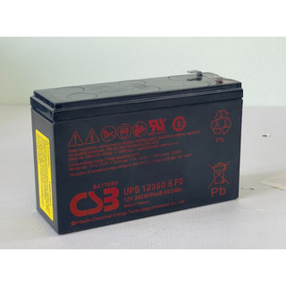 Ắc quy CSB UPS123606F2, 12V 6Ah
