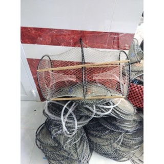 lờ cá lóc cải tiến vành nhựa combo 10 cái (30*53)(không có cây)