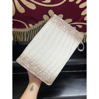 Clutch Nam Da Cá Sấu size 26-17-6