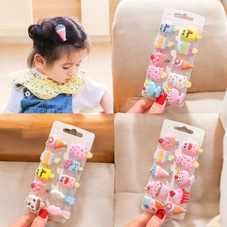 Set 10 kẹp tóc siêu xinh cho bé