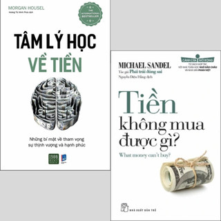 Combo 2 cuốn: tâm lý học về tiền + tiền không mua được gì