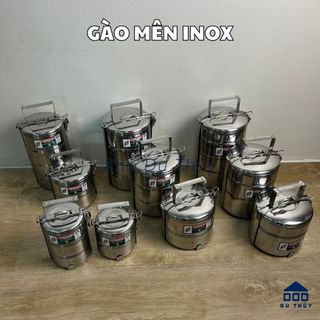 Gào mên inox cơm 2 tầng, 3 tầng, 4 tầng cặp lồng đựng cơm văn phòng 2 kiểu ngăn- thương hiệu Tithafac