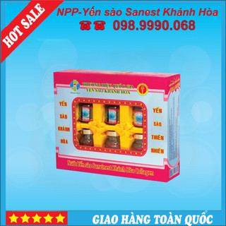 🌺FREESHIP🌺 Nước Yến Sào Khánh Hòa Sanvinest Collagen 70ml Hộp 6 Lọ - 770H6