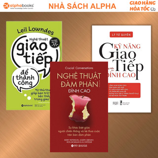 Lẻ/combo sách kỹ năng giao tiếp đỉnh cao + nghệ thuật đàm phán đỉnh cao + nghệ thuật giao tiếp để thành công