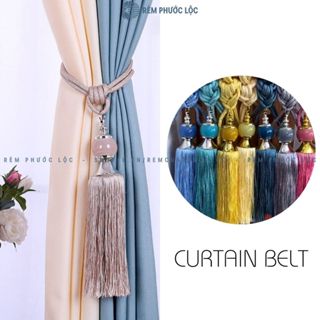 Dây Buộc Rèm Quả Đá - Đai Buộc Rèm Cao Cấp Đơn Giản Sang Trọng Hiện Đại