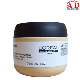 DẦU HẤP Ủ LOREAL VÀNG ABSOLUT REPAIR CHĂM SÓC TÓC KHÔ HƯ TỔN MINI 75ML