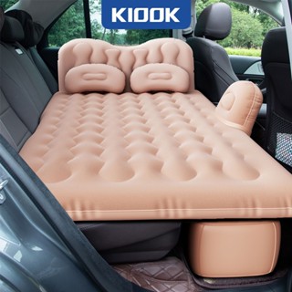 KIOOK Đệm Hơi Ô Tô, nệm hơi xe ô tô cao cấp hàng dày loại 1 tặng kèm bơm điện và bộ gối