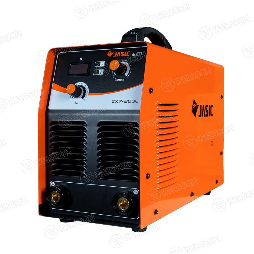 Máy hàn que Jasic ZX7 300E - Inverter IGBT, Dải dòng 20-300A, Kích thước 585x315x435mm, Trọng lượng 14.5kg