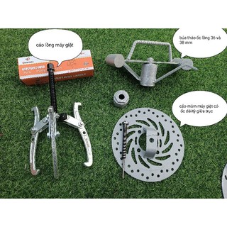 Combo Búa tháo ốc lồng + Cảo Mâm + Cảo lồng máy giặt