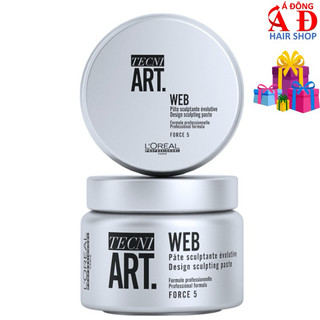 [Loreal] SÁP VỖ TẠO KIỂU TÓC L'OREAL TECNI ART WEB DESIGN SCULPTING PASTE FORCE 5 150ML