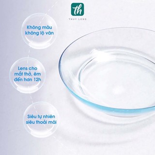 Kính áp tròng THÚY LENS cận trong suốt 6 tháng cho mắt thở giá 1 chiếc