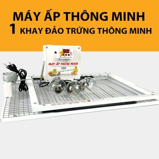 MÁY ẤP TRỨNG + KHAY ĐẢO TỰ ĐỘNG THÔNG MINH - BẢO HÀNH 3 NĂM