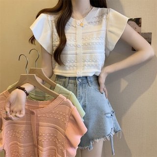 Áo len nữ Áo len tay bèo tiểu thư mẫu mới nhất 2024