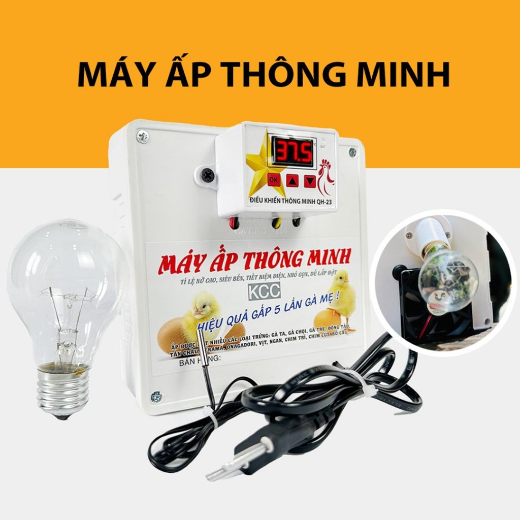 MÁY ẤP TRỨNG MINI DÀNH CHO GIA ĐÌNH - Bao Nở - Bảo Hành 2 Năm