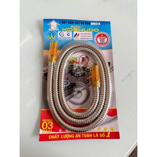 1.5 mét Dây dẫn gas [ kèm cổ dê ]