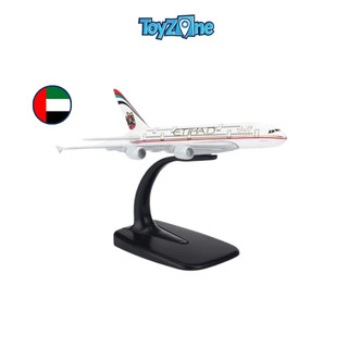 Mô hình máy bay Etihad Airways Airbus A380 16cm Everfly