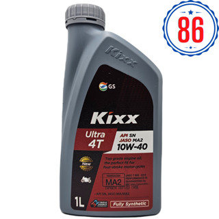 Kixx Ultra 10W40-10W30 nhớt tổng hợp cho xe số, côn tay Nhập Khẩu Hàn Quốc