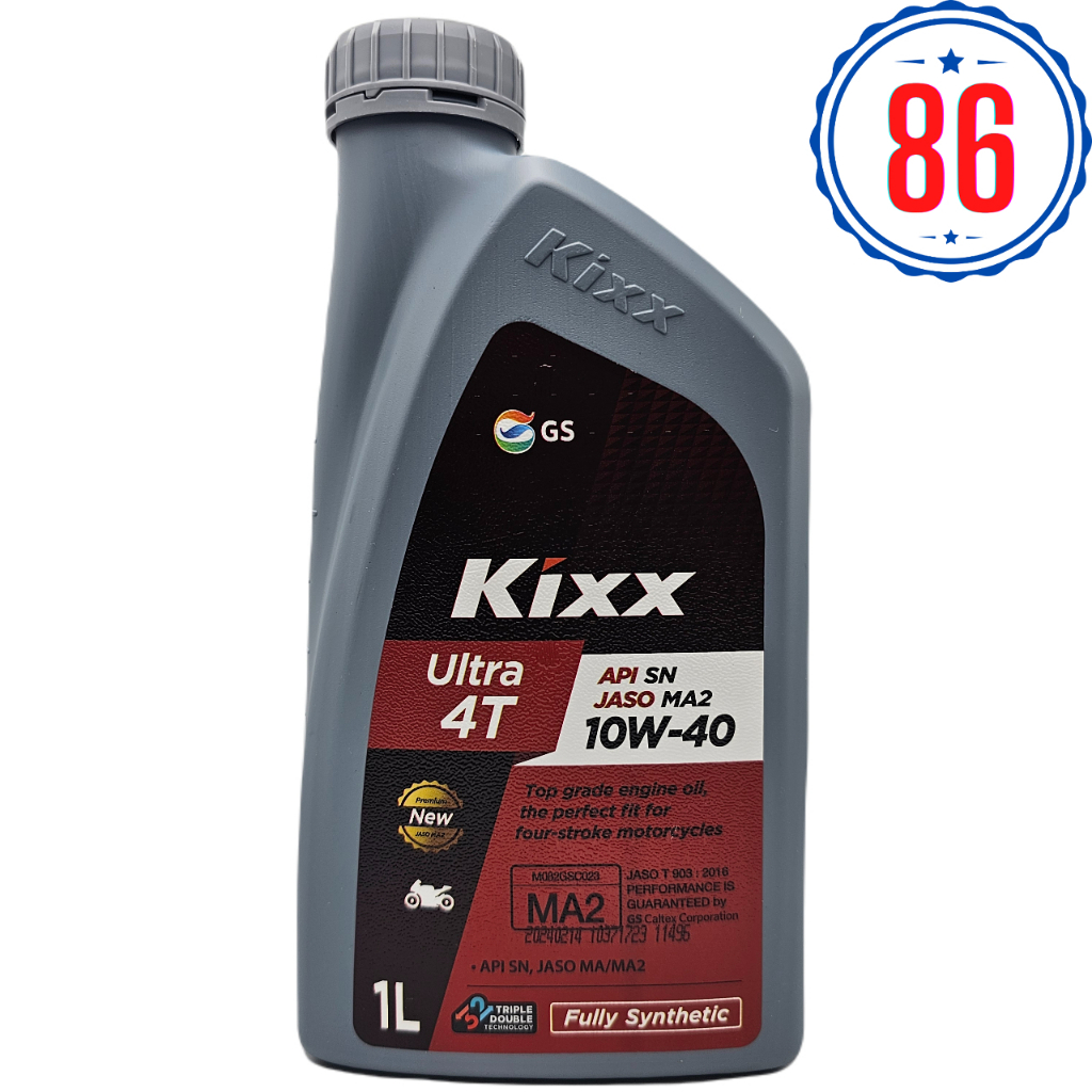 Nhớt Tổng Hợp Kixx Ultra 10W40-10W30 Nhập Khẩu Hàn Quốc Cho Xe số , xe Côn Tay Cao Cấp( chiết lẻ)