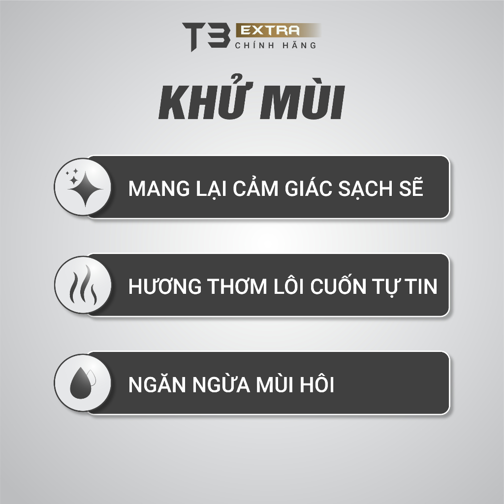 Xịt Vệ Sinh Nam Giới Khử Mùi Hôi Kháng Khuẩn Extra T3 Hương Vị Trái Cây Tươi Mát Cuốn Hút Chai 10ml