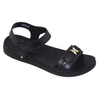 Sandal đế bằng nữ Bita's SYN.290 (Beige + Đen + Trắng)