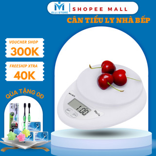 Cân tiểu ly điện tử nhà bếp mini electronic kitchen scale, cân điện tử tiểu ly định lượng 1g- 5kg tiện lợi