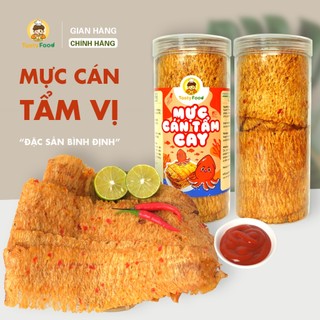 Mực Cán Tẩm Gia Vị Cay Tasty Food Hũ 300G