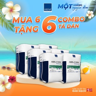  Combo 6 bịch tã dán người lớn Abena Abri Form Premium - Nhập khẩu Đan Mạch (Gói 10 miếng)
