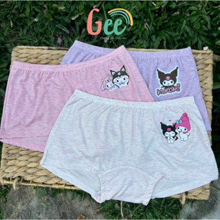 [Gee] Set 3 chip đùi bé gái Kuromi sợi sồi kháng khuẩn, made in Vietnam