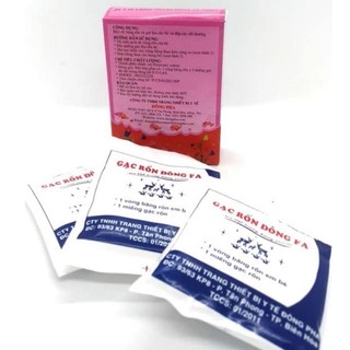 Combo 3 Hộp Băng Gạc Rốn Đông Fa - Đã Tiệt Trùng, An Toàn Cho Bé Sơ Sinh