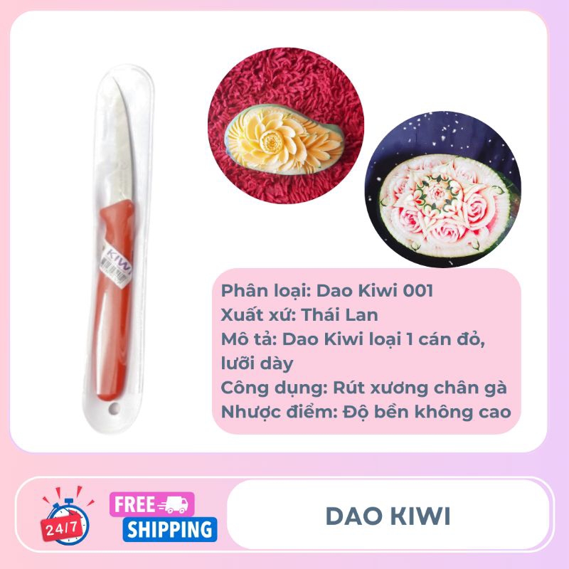 dao tỉa củ quả kiwi