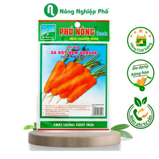 Hạt giống cà rốt New Kuroda Phú Nông - Gói 2 gram