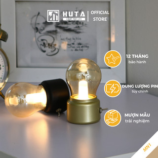 Đèn Led Mini Quầy Bar Bàn Ăn Nhà Hàng HUTA MN1 Công Tắc Tích Điện, Trang Trí Quán Cà Phê, Lounge