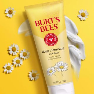 SỮA RỬA MẶT HOA CÚC BURT'S BEES DEEP CLEANSING CREAM, SOAP BARK & CHAMOMILE