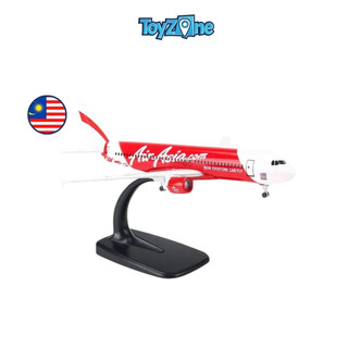 Mô hình máy bay Air Asia Airbus A320 20cm Everfly