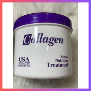 Hấp Dầu Collagen Tiwan 500ml Siêu Bóng Mượt