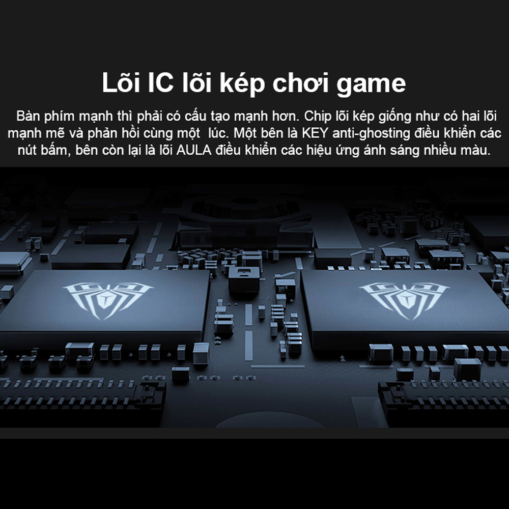 Bàn Phím Cơ Gaming Có Dây AULA F2058 Vỏ Kim Loại Led Rainbow Fullsize 104 Phím có Núm Vặn Nút Media | BigBuy360 - bigbuy360.vn