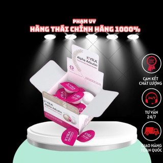 - viên kích trắng kyra alpha arbutin thái mới
