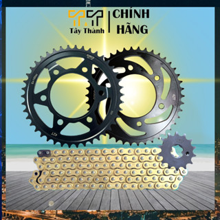 Nhông sên dĩa Exciter 150, hàng nhập Thái Lan, chính hãng T&T. Tây Thành chuyên nsd xe máy.