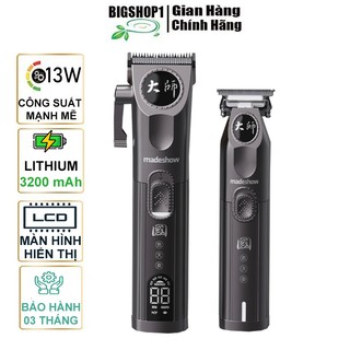 Tông đơ cắt tóc madeshow M8F và tông đơ bấm viền madeshow M9